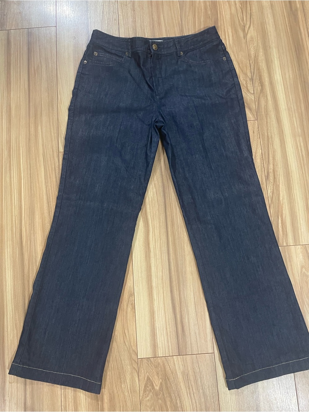 St. John Sport Dark Indigo Denim Jeans.